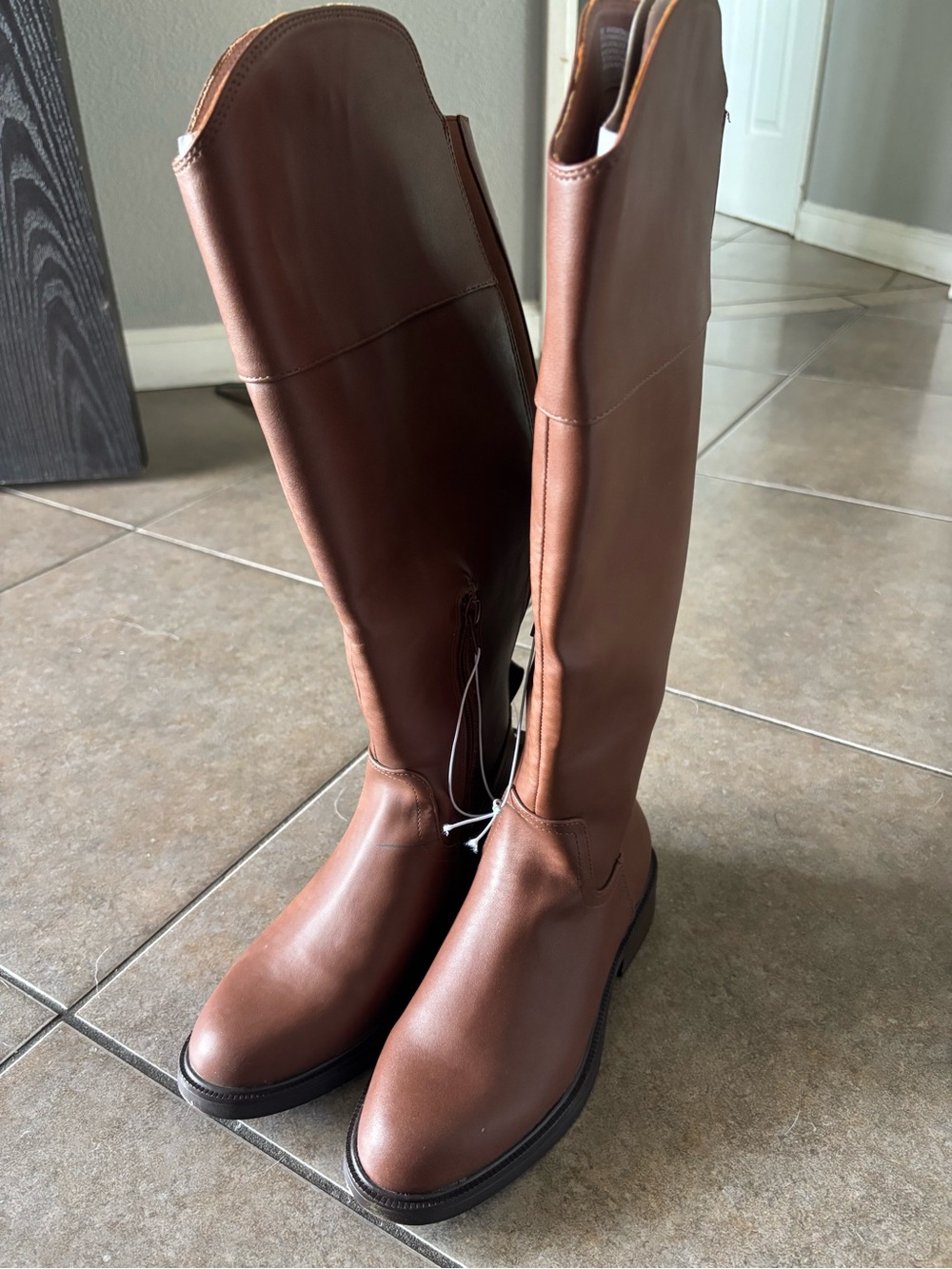 a new day Tall Over-The-Knee Riding Boots in Brown